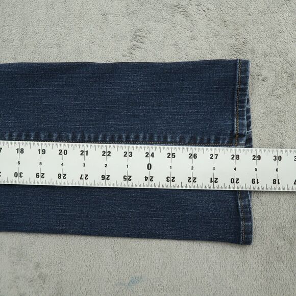 Levi's 512 Jeans Women's Size 10S Blue High-Rise Slimming Bootcut 29" inseam - Picture 6 of 16